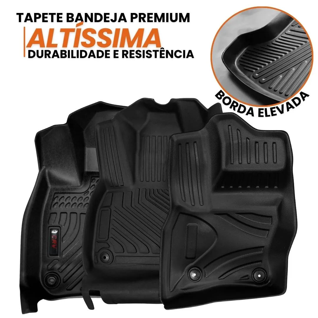 JOGO DE TAPETE BANDEJA PREMIUM OUTLANDER 2014 A 2021 - COMPLETO