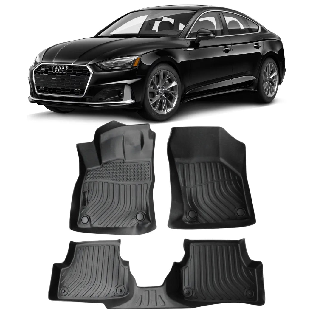 JOGO DE TAPETE BANDEJA PREMIUM A5 / S5 SPORTBACK 2018 A 2020 - COMPLETO